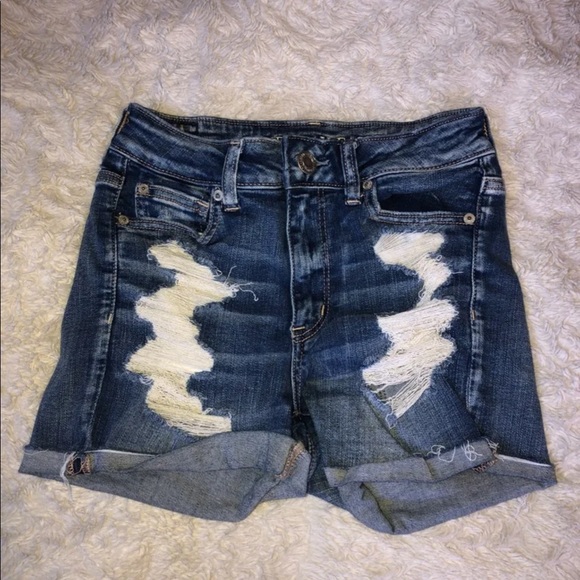 American Eagle Outfitters Pants - american eagle distressed shorts